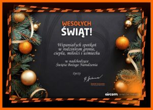 Read more about the article Wesołych Świąt Bożego Narodzenia!