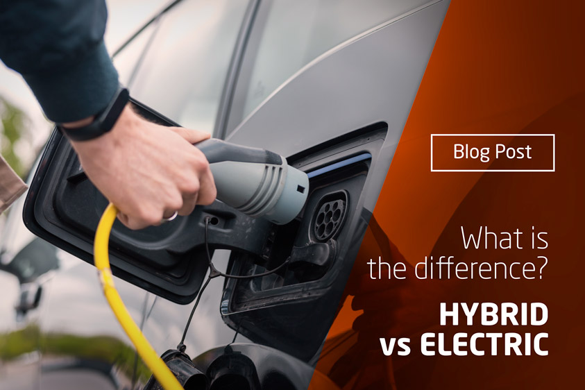 What is the difference between hybrid and electric car?