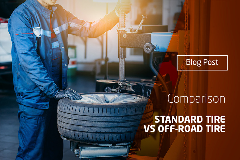 You are currently viewing What is the difference between off-road tires and standard tires?